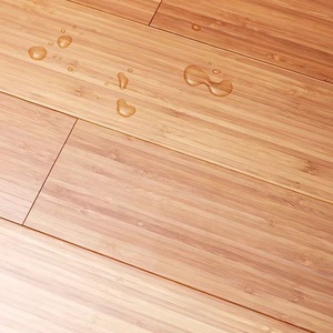 Plancher en <span class=keywords><strong>bambou</strong></span> tissé de brin solide commercial amical plancher en bois à la maison d'intérieur plancher en bois horizontal de charbon de bois imperméable - Product Image 2