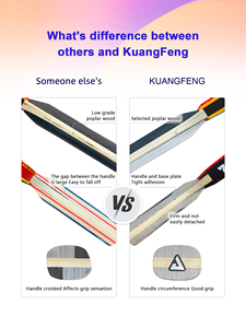 Chuyên nghiệp pingpong mái chèo tiên tiến đào tạo bóng bàn 7 ply lưỡi gỗ với tay cầm dài - Product Image 6