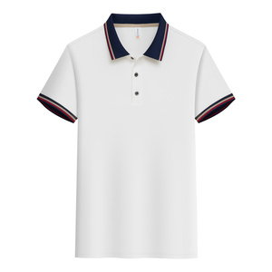 Precio de fábrica de los hombres casuales <span class=keywords><strong>para</strong></span> Polo camisa 200gsm liso en blanco logotipo personalizado bordado 3D Animal patrón de longitud corta Luz - Product Image 1