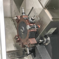 Machine de tournage CNC TCK600Y, machine de fraisage CNC horizontale haute précision BT50 FANUC, broche simple robuste