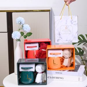 Set Hadiah Kotak Keramik untuk Pengiring Pengantin, Hadiah Pernikahan untuk Tamu, Souvenir, Cangkir Kopi, Set Hadiah Ulang Tahun - Product Image 3