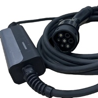 Câble de chargeur EV Type 2 à 3 broches BS Plug 13A Type 2 chargeur réglable ev chargeur type2 UK