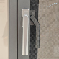 Fenêtre à battant en alliage d'aluminium Deioux, verre trempé, style européen moderne, certifiée Energy Star, pour cuisine, villa, balcon