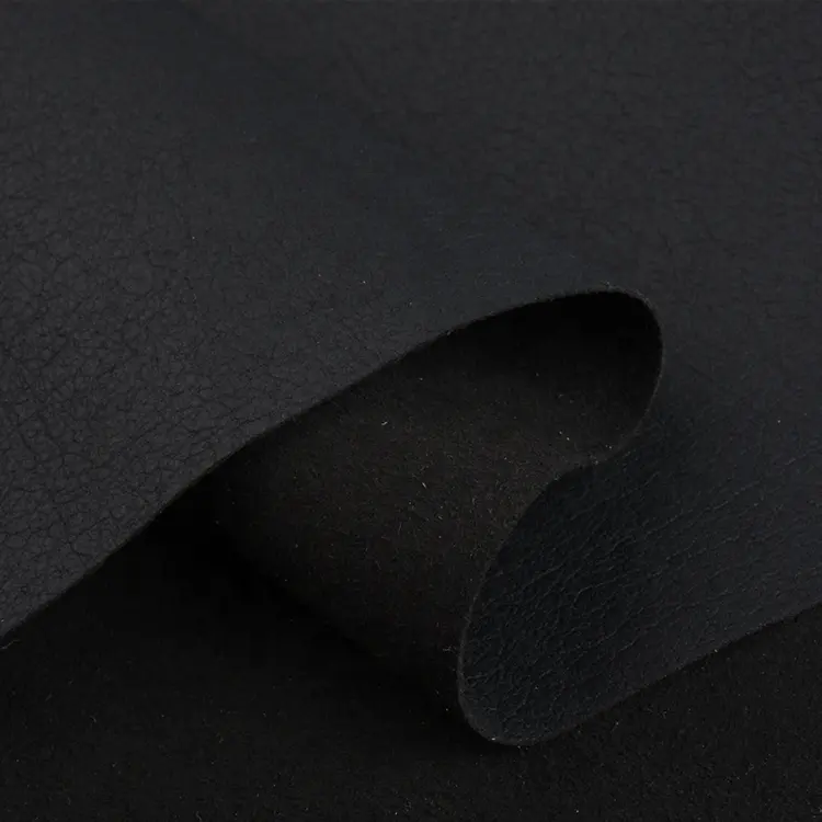 High Quality 0.5-0.7Mm Microfiber Shoe Lining Leather Fabric Microfiber Synthetic Leather Leather Suede Fabric