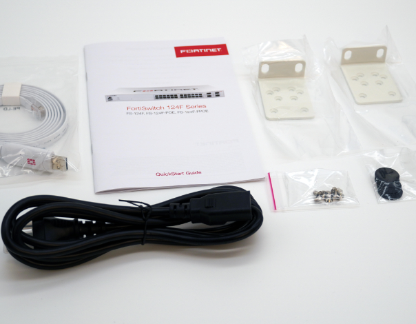 Fortinet Original FS-124F FortiGate Switch with 24 for GE RJ45 Ports 1 Year Warranty SNMP QoS Function POE FPOE Options