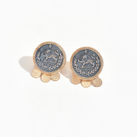 Boucles d'oreilles vintage en gros Resoul, bijoux de style 'Old Money', boucles d'oreilles antiques, bijoux fantaisie pour femmes