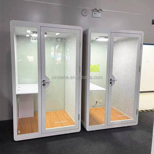 Cabina Telefónica para Reuniones, Cabina Acústica Insonorizada para Estudio, Trabajo, Grabación, Estudio, Cabina <span class=keywords><strong>de</strong></span> Trabajo Moderna Insonorizada - Product Image 6