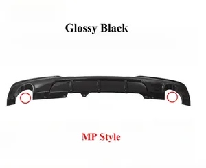 StarNav - Difusor de Parachoques Trasero Estilo 2010-2016 para Serie 5 F18 530i 530d 520i, Alerón Inferior, Modificación de Carrocería Exterior - Product Image 4
