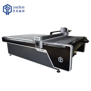 Yuchen CNC Passepartout karton kesme makinası Model kesme makinesi CNC kutu çizim kesici Flatbed Ce