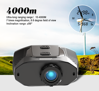 Jumelles télémètre laser 7X 4000m étanches IP67 pour la chasse et le golf en extérieur