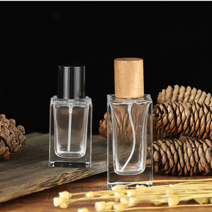 Wholesale Luxury Refillable Custom Empty Crystal 30ml <strong>35ml</strong> 50ml 100ml Wooden Cap Glass Spray Perfume <strong>Bottles</strong> - Product Image 5