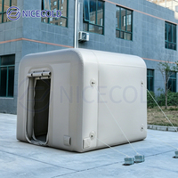 Chambre froide gonflable pour le stockage et la conservation des aliments, solution de stockage réfrigéré portable pour une utilisation temporaire en chaîne du froid