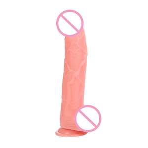 Dildo PVC medis 12 inci dengan cangkir isap mainan seks <span class=keywords><strong>Penis</strong></span> ukuran besar realistis untuk wanita masturbasi produk seks pas untuk dewasa - Product Image 1