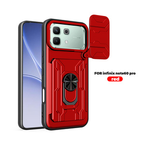 Étui de protection pour téléphone Infinix <span class=keywords><strong>Note</strong></span> 60 Ultra avec fenêtre coulissante, support magnétique pour voiture et protection d'objectif, par Lichicase - Product Image 5