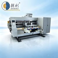 Machine de découpe et d'impression pour petites boîtes en carton ondulé