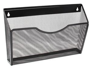 מכירה לוהטת ציוד משרדי בית ספר בית ביתי חוט מתכת רשת קיר רכוב תליית נייר ארגונית מדפים - Product Image 2