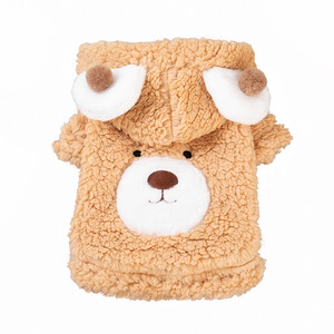 Sudadera gruesa con capucha para perros y gatos, perfecta para otoño e invierno. - Product Image 5