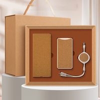 Ensemble cadeau écologique idéal pour les événements verts, réutilisable, recyclé, comprenant un mug, un carnet et un stylo en paille de blé et PU.