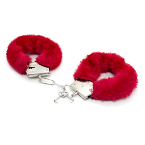Sex Toys 3 Piece Set Handcuffs <strong>Fluffy</strong> Furry Metal Key Wrist <strong>Cuffs</strong> for Cosplay Fancy Dress Party BDSM Bondage Products - Product Image 1