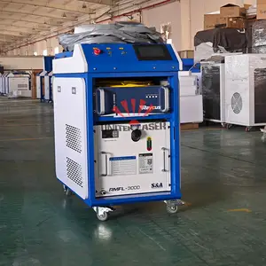 3000w Handheld Fiber 3 en 1 Cnc 3 KW <span class=keywords><strong>Laser</strong></span> Cut Machine de produits de soudage en acier inoxydable 3000w Prix - Product Image 3