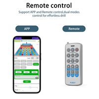 Sistema de Entrenamiento Profesional de Pickleball PP-Smart Pro, 80 Pelotas, Control Remoto por Aplicación de Doble Modo, Máquina de Pelotas de Grado Comercial y para Clubes