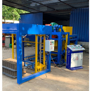 SY Concrete <strong>Block</strong> <strong>Machines</strong> for Construction QTJ4-25 New Full Automatic <strong>Vibration</strong> Hollow Paver Solid Brick <strong>Making</strong> Machinery Price - Product Image 1