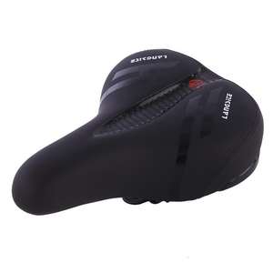 Selle de vélo Lanerica, coussin de siège de vélo de montagne, grand siège doux et confortable pour adultes unisexes 1832 - Product Image 5