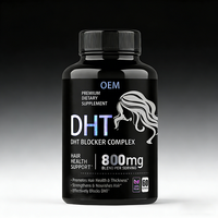 Capsules de vitamines pour la croissance des cheveux à la biotine et au palmier nain, bloqueur de DHT pour adultes