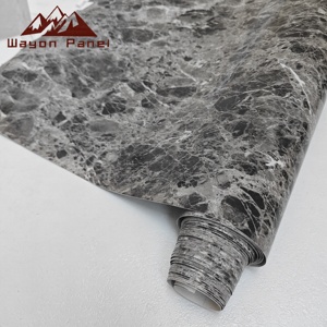 Wayon高品質防水耐摩耗性無地PVC壁カバー壁紙付き室内装飾用 - Product Image 3