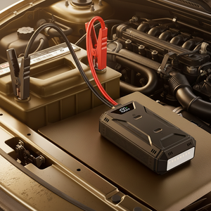 Démarreur de voiture portable haute puissance, batterie externe pour secours d'urgence - Product Image 1