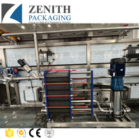 Machine de remplissage de jus à chaud pour bouteilles en verre, système de pasteurisation et de scellage pour jus de fruits à conservation longue durée