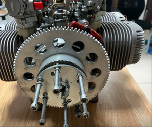 Motore a Benzina Orizzontale a 4 Cilindri Contrapposti da 550cc a 2 Tempi per Droni Industriali, Agricoli e Aeromobili per Mappatura - Product Image 6