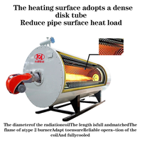 Chaudière industrielle automatique à tubes de fumée horizontaux de type W, alimentée au mazout et aux biomasses, en acier Q345R, pour l'industrie chimique YY (Q)