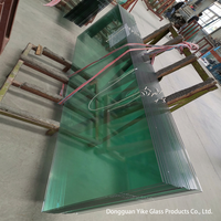Porte de séparation en verre moderne pour salle de bain et hôtel, verre traité