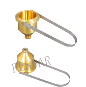 ציפוי דיוק גבוה 4 בודק גביע עם מעמד וידית עבור מעבדה ובדיקות צמיגות תעשייתיות - Product Image 6