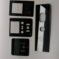 Panneau de protection avant en plastique PVC PC PET avec autocollant adhésif, en PMMA acrylique sur mesure de 0,8 mm, 1 mm, 2 mm