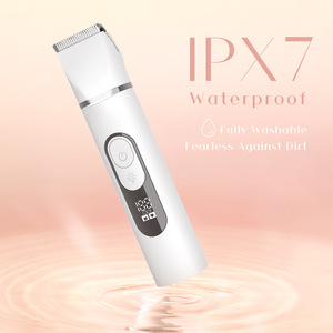 Recortadora de vello eléctrica 5 en 1 a prueba de agua para mujeres, para nariz, axilas y partes íntimas, recargable, IPX7. - Product Image 2