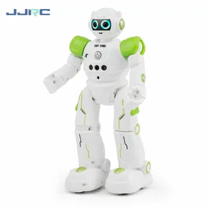 JJRC 지능형 터치 원격 제어 로봇 감지 대화 형 RC 스마트 토이 노래 춤 글라이딩 크루즈 데모 프로그래밍