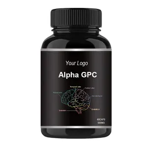 OEM ODM Healthcare Supplements Choline Glycerophosphate Alpha-GPC Alpha GPC Capsule