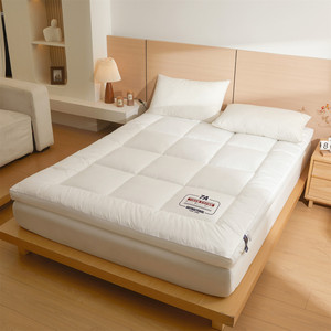 <span class=keywords><strong>Surmatelas</strong></span> matelassé en coton de qualité hôtelière, taille King, 200TC, imperméable, hypoallergénique, respirant, antibactérien, pour hôtel et maison - Product Image 2