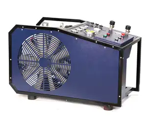 공기 압축기 300 리터 300bar 공기 압축기 자동 정지 자동 방전 고압 호흡 공기 압축기