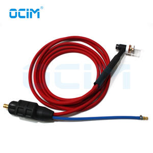 Torche de soudage <span class=keywords><strong>TIG</strong></span> WP-17F <span class=keywords><strong>FLEX</strong></span> super douce avec une grande buse en verre - Product Image 3