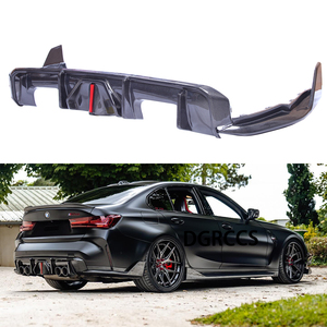 For M3 M4 G80 G82 Double Door Coupe 2020-2024 BC Style Carbon Fiber Rear Lip Rear Diffuser Bumper Lip - Product Image 1