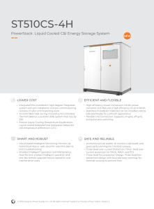 NUEVO <span class=keywords><strong>Sungrow</strong></span> C & I Sistema de almacenamiento de energía 257kwh 514kwh Paquete de batería de litio de almacenamiento de energía industrial y comercial - Product Image 3