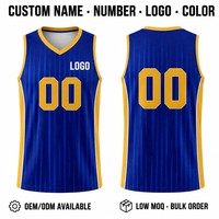 Maillot de basketball personnalisé Speed Line, sublimation OEM, sans manches, en polyester, tenue d'équipe, numéro et logo personnalisés, faible MOQ