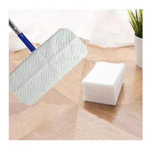 Hot selling disposable flat mop cleaning cloth non-woven electrostatic removal dust cloth for household