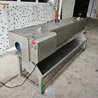 Commerciële Automatische Witte Radijs Wortel Groente Peeling Machine Komkommer Huid Verwijderen Machine Raap Dunschiller