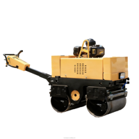 Compacteur routier vibrant à double tambour YSW080 avec moteur Changfa et faible coût d'entretien