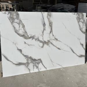 室内光沢大理石シート壁パネル<span class=keywords><strong>PVC</strong></span>装飾用 - Product Image 4