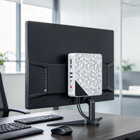 Mini PC portable avec moniteur, processeur Intel Core i3 i5 i7, montage mural, port DP, pour la maison et le bureau, vente en gros
